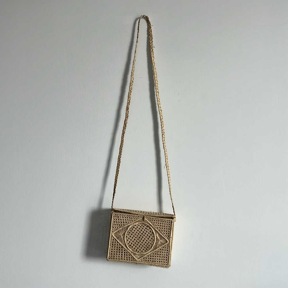 Wicker bag hand made in Columbia